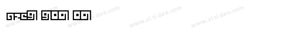 Maze91 91001.001字体转换